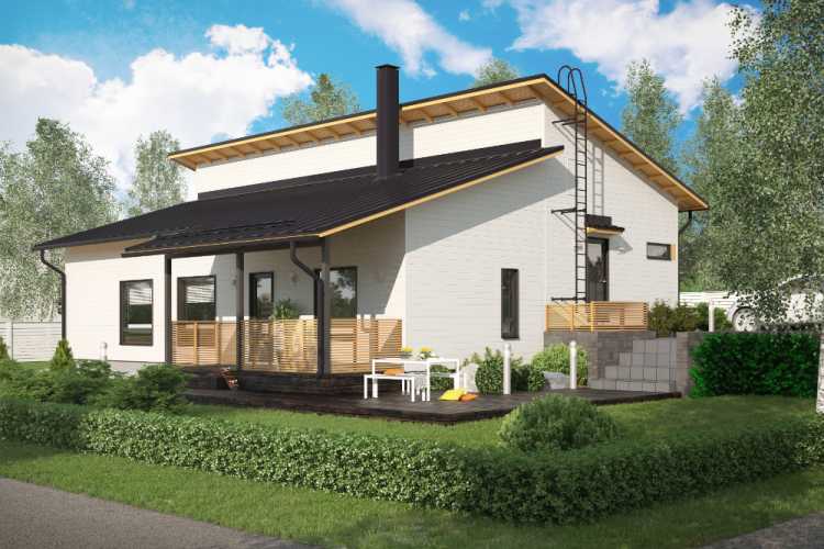 153 Moderni Käpylä porrastuksella